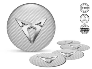 Seat Cupra Ruota Badges Stile Adesivi Epossidici Top